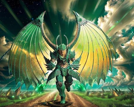 02147-2947400219-A man wearing (green armor), DragoonArmor1, (dragon wings), (symmetrical wings), epic, fantasy, rpg, solo focus, detailed, intri.png
